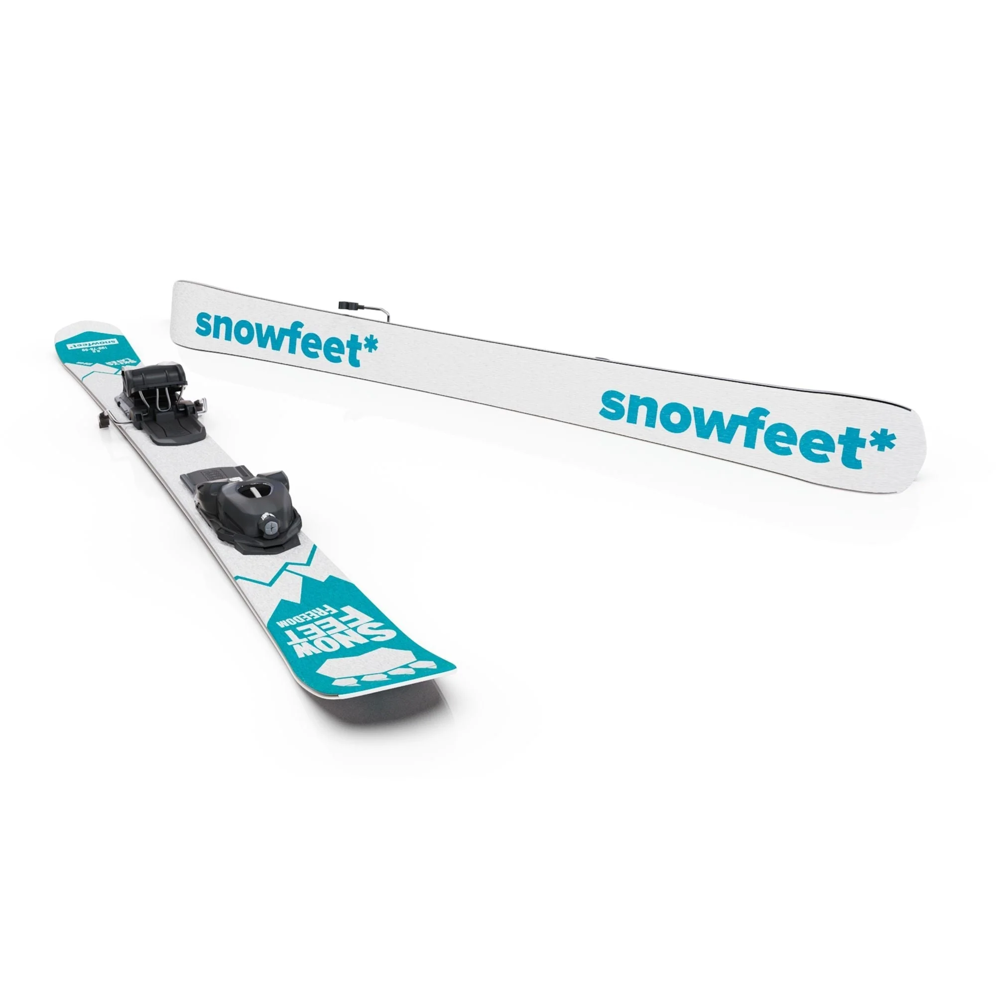 Snowfeet* Short Skis | 130 CM | Skiblades Skiboards Snowblades - Image 13