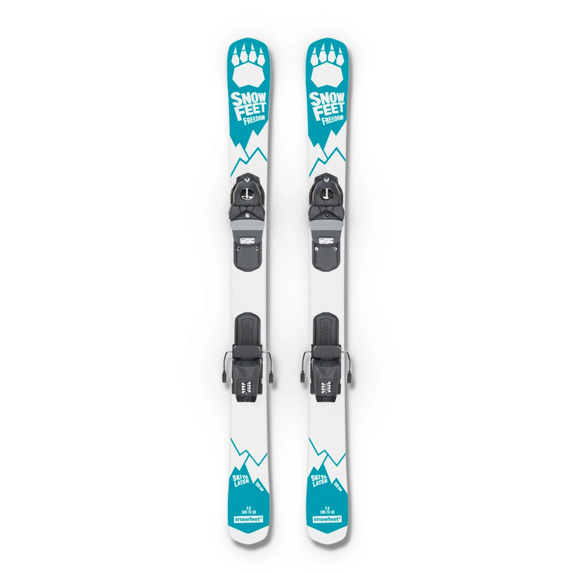 Snowfeet* Short Skis | 140 CM | Skiblades Skiboards Snowblades - Image 11