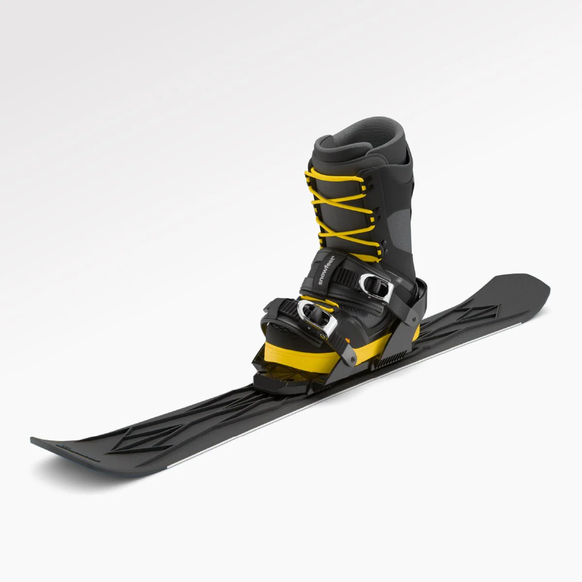 Snowfeet* 100 CM | Skiblades | Snowblades Skiboards Short Skis | Fiberglass Flex Core - Image 9