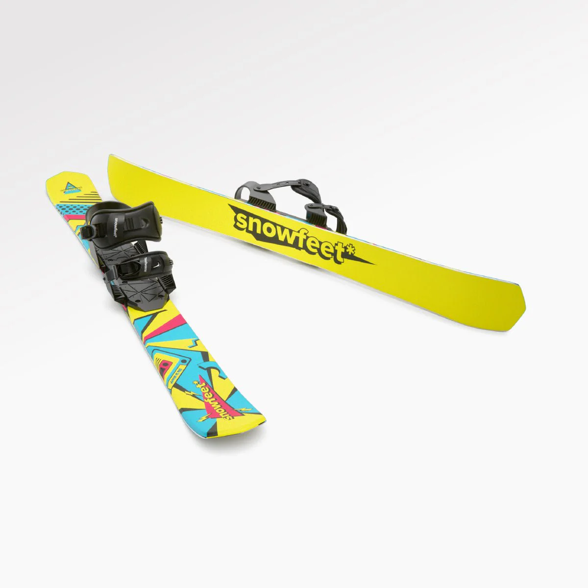 Snowfeet* 99 CM | Skiblades | Snowblades Skiboards Short Skis - Image 40